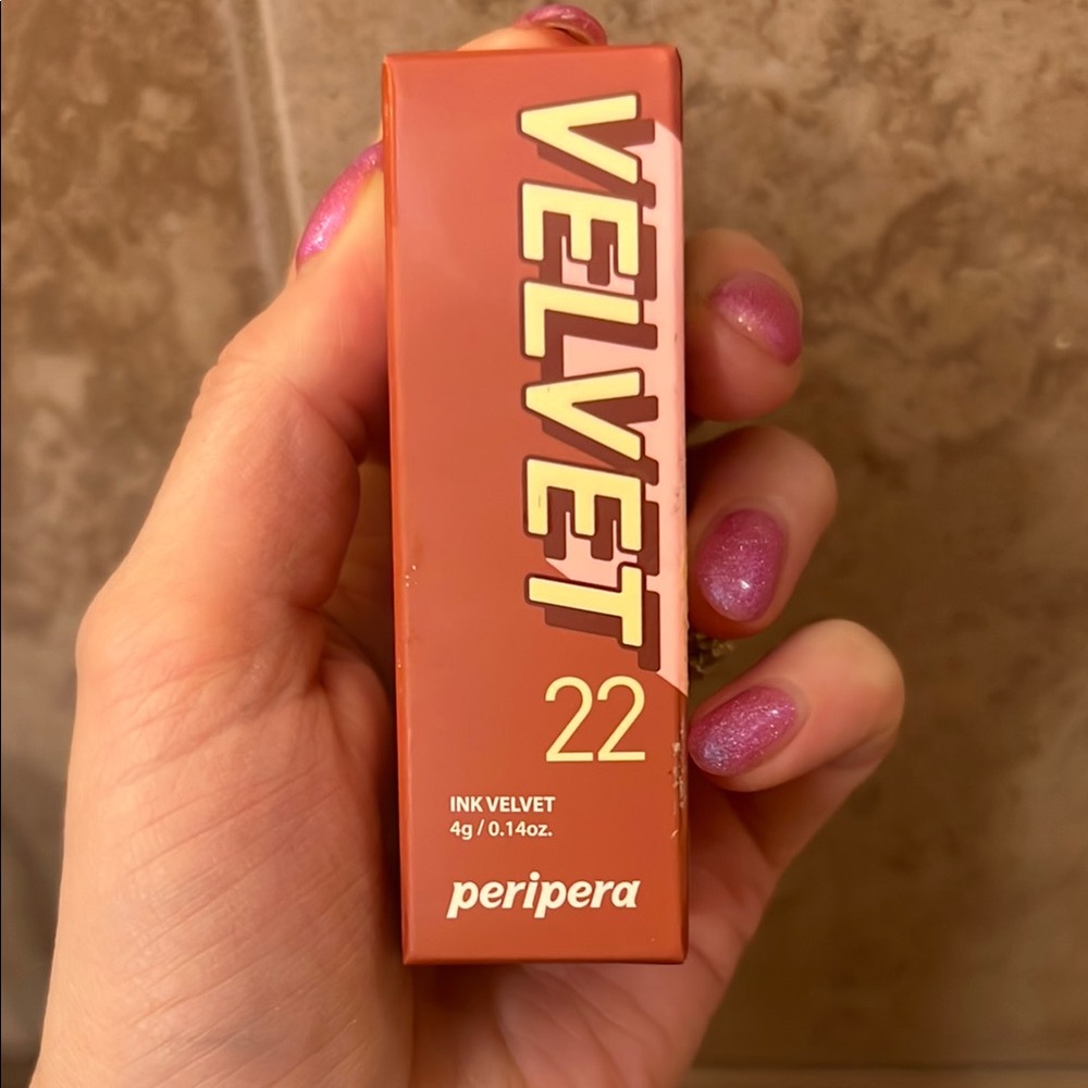 Peripera Velvet Ink Lip Tint shade 22